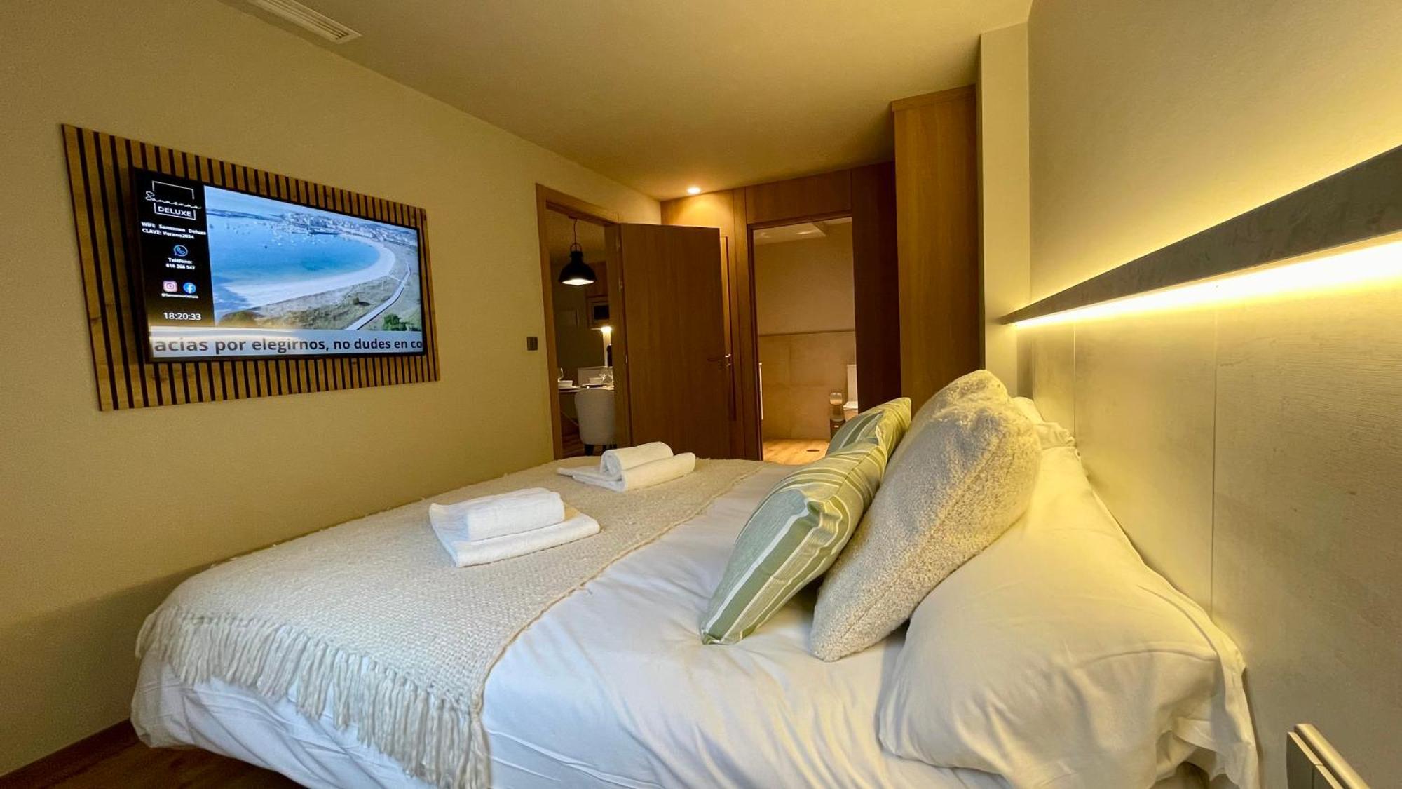 Sanxenxo Deluxe Apartamentos מראה חיצוני תמונה