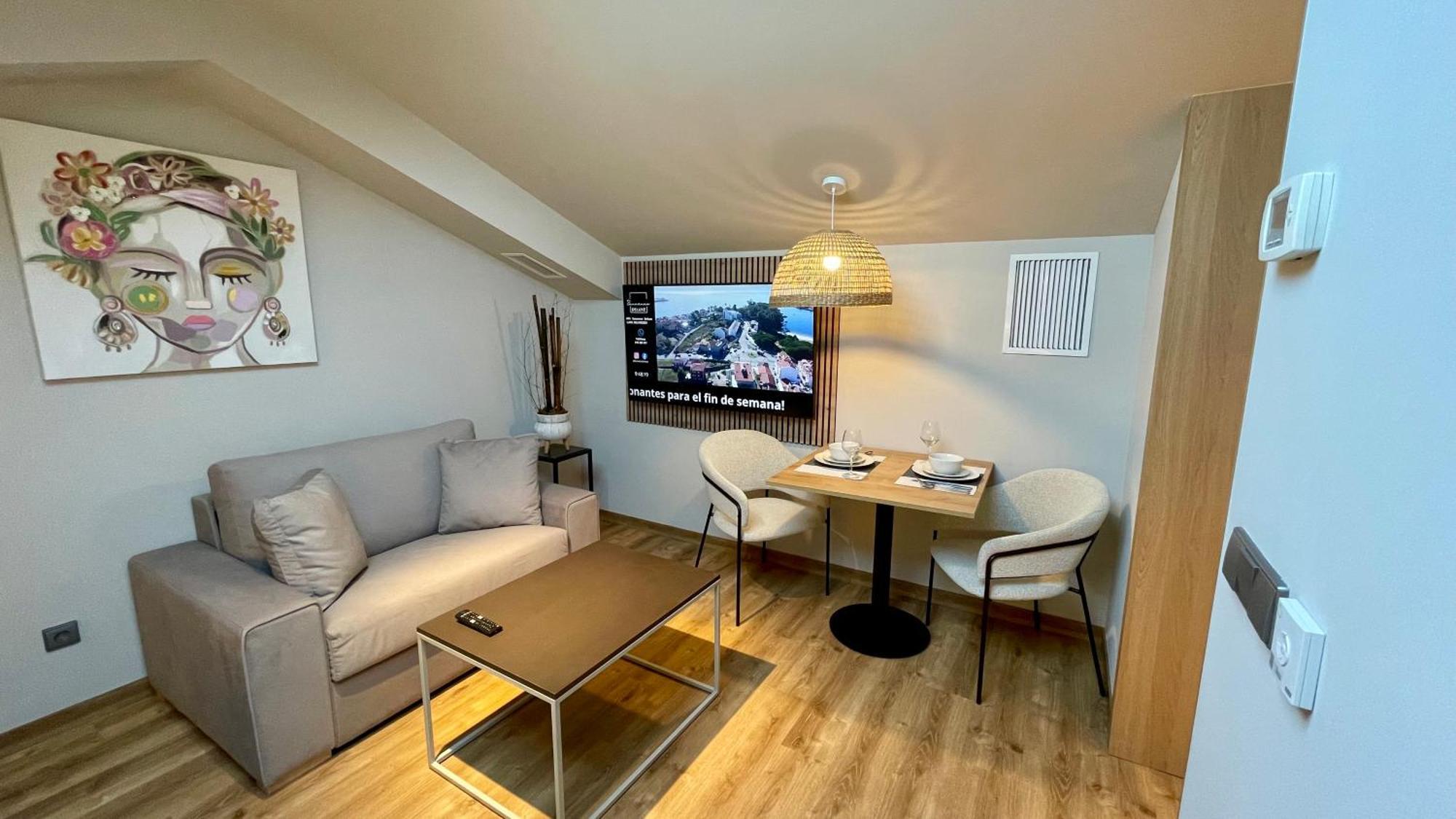 Sanxenxo Deluxe Apartamentos מראה חיצוני תמונה