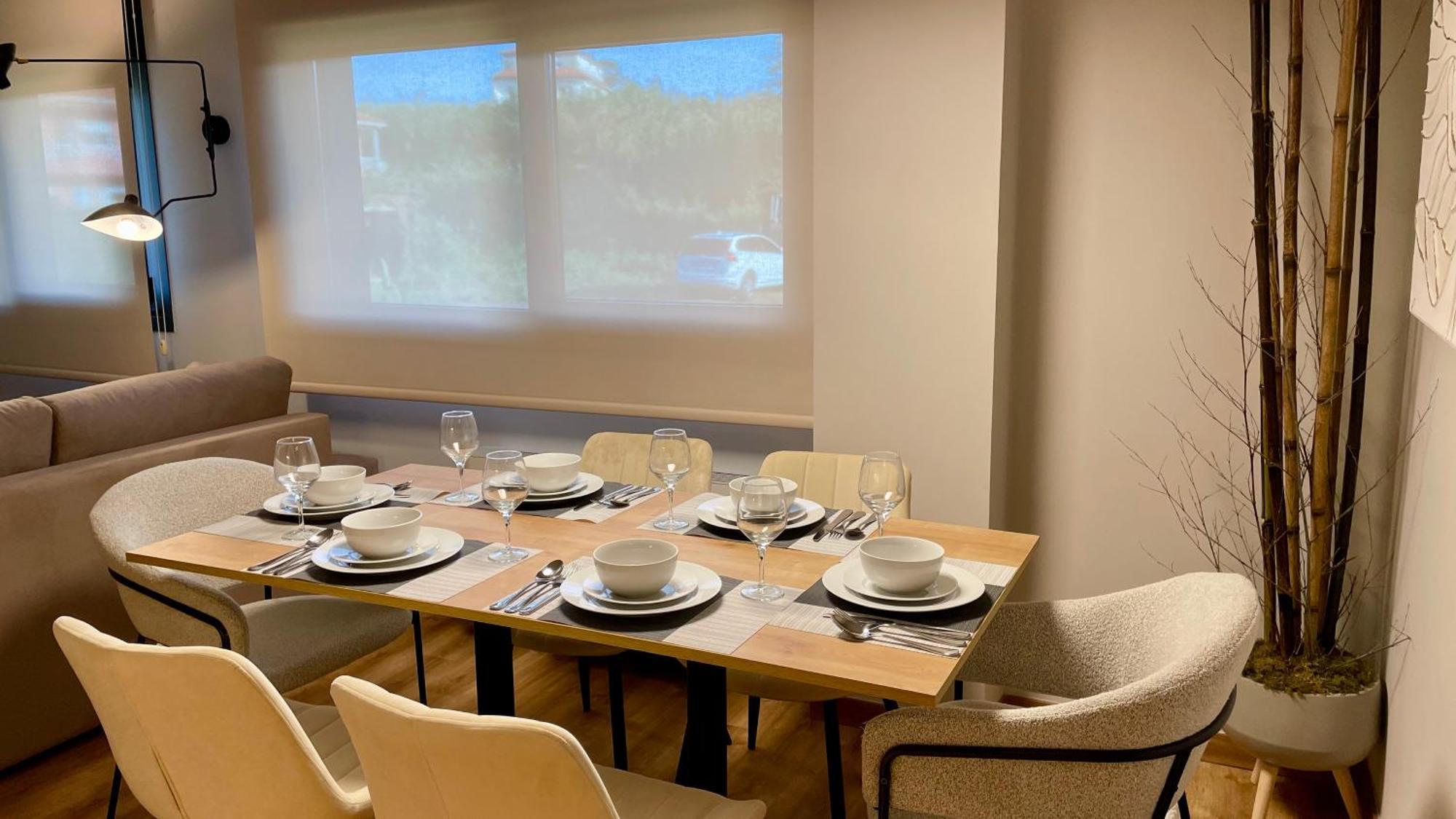 Sanxenxo Deluxe Apartamentos מראה חיצוני תמונה