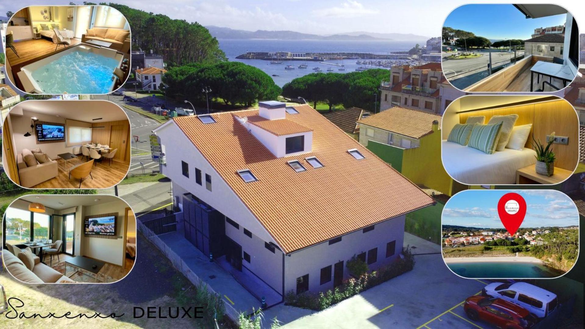 Sanxenxo Deluxe Apartamentos מראה חיצוני תמונה
